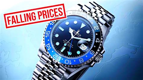 will rolex prices ever drop|why are rolex prices falling.